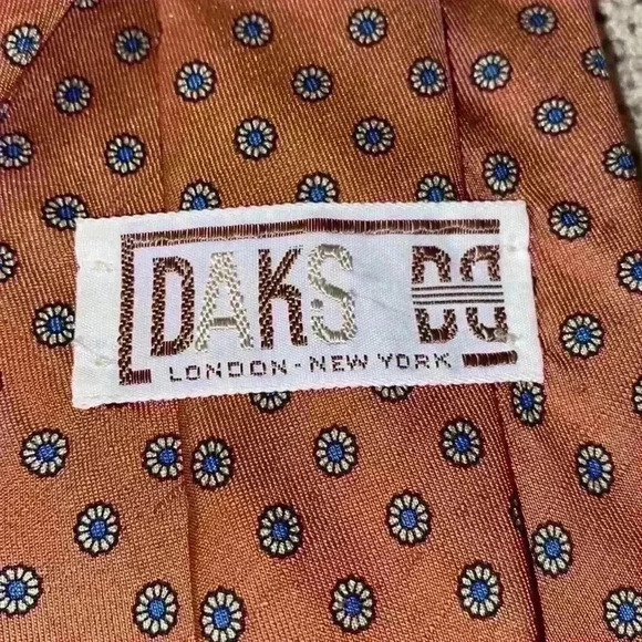 DAKS all silk tie - Picture 5 of 5
